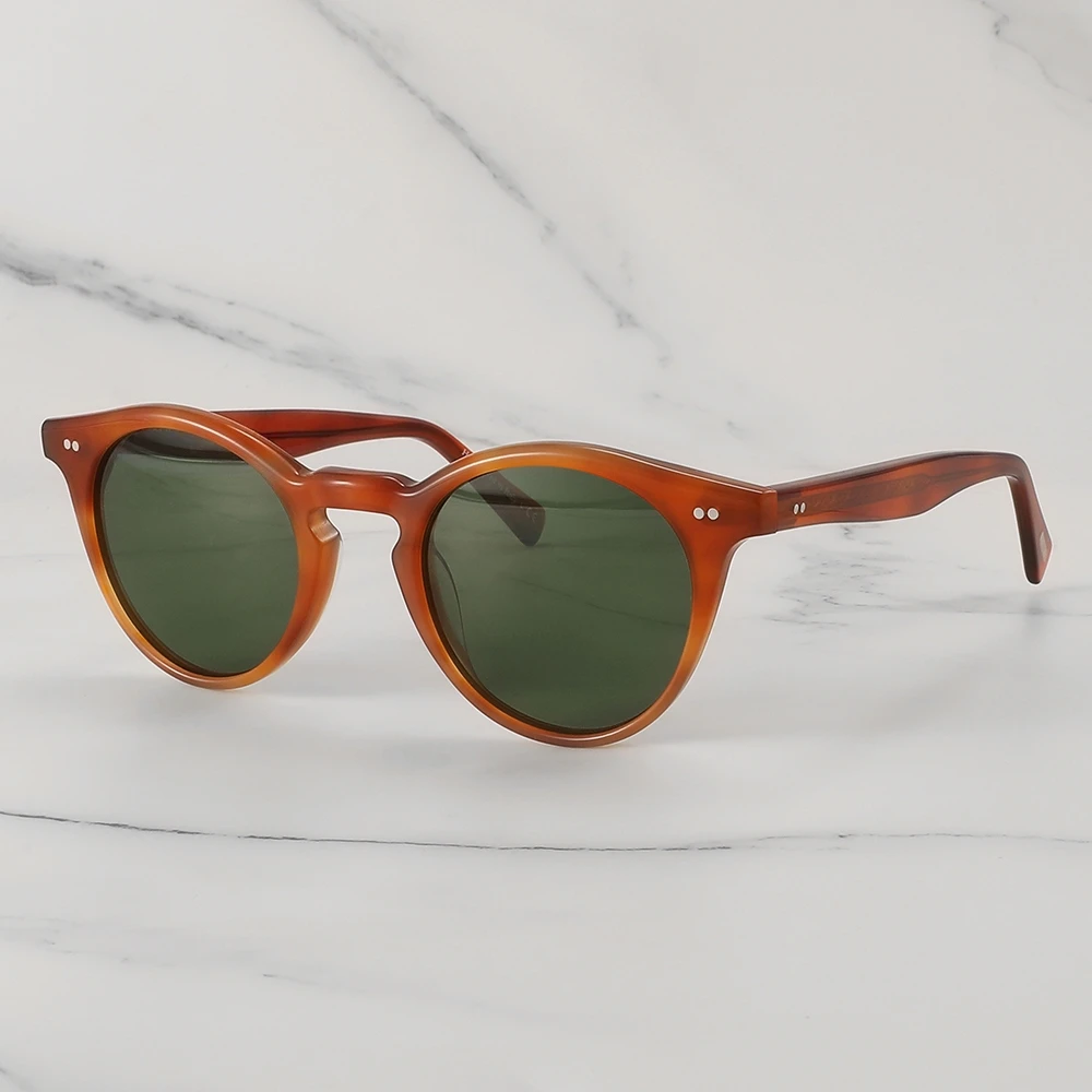 

Oliver Romare Sunglasses OV5459 Vintage Polarized Men Sunglasses Round Sunglasses Women Female Trendy Glasses