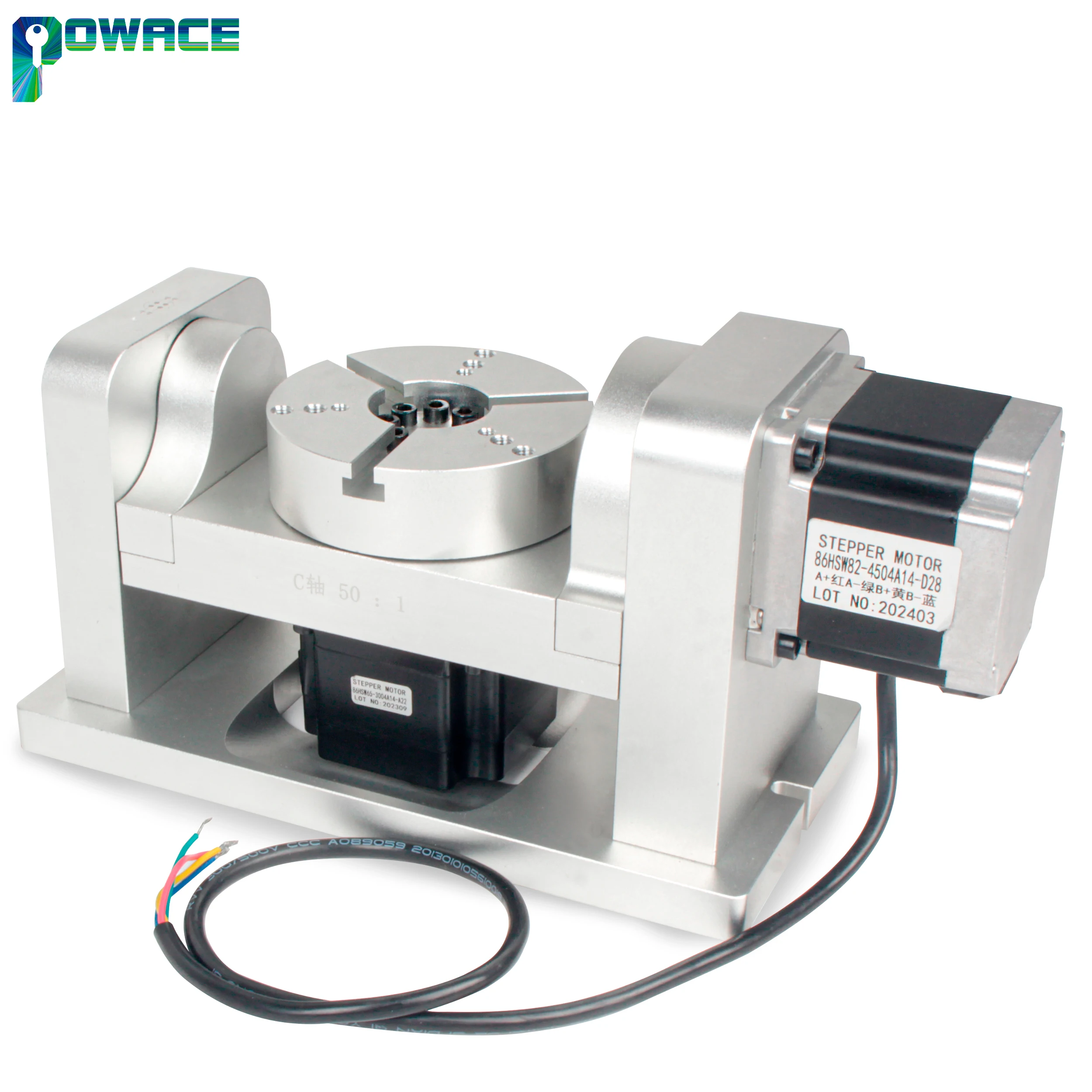 CNC Dividing Head Harmonic gearbox Index A C Axis Fifth Fouth 4th 5th Axis 25-50 Rotary Axis