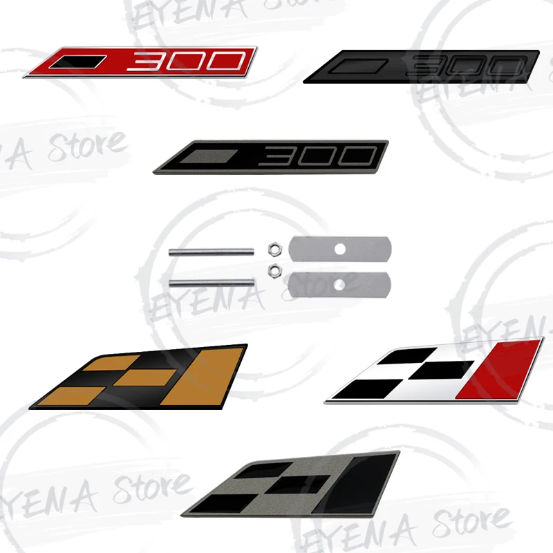 For Leon ST Race Flag 300 Logo 5F Ibiza 6l 6j Arona Altea Ateca Toledo Exeo Grille Metal Badge Stickers Car Rear Trunk Emblem
