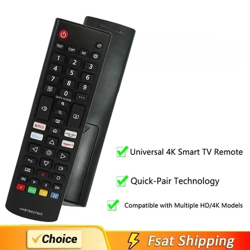 NEW AKB76037605 Remote Control Fit For SMART TV 43UK6300PUE 32LK610BPUA 49UK6300PUE 55UK6300PUE