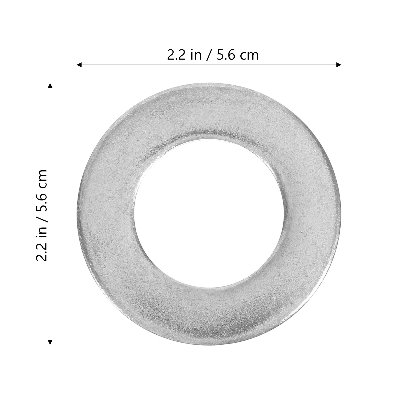 

5pcs Stainless Steel Flat Washers 8Mm Durable Metal Gaskets For Screws Bolts Repair Machinery Replacement Fasteners Set