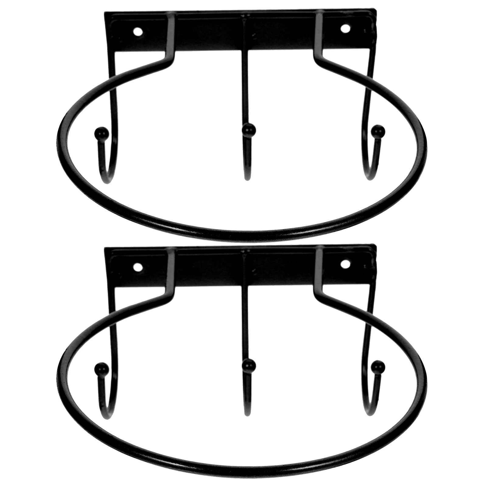 

2 Pcs Basketball Racks for Balls Storage Hoop Holder Football Stand Iron Metal Soccer