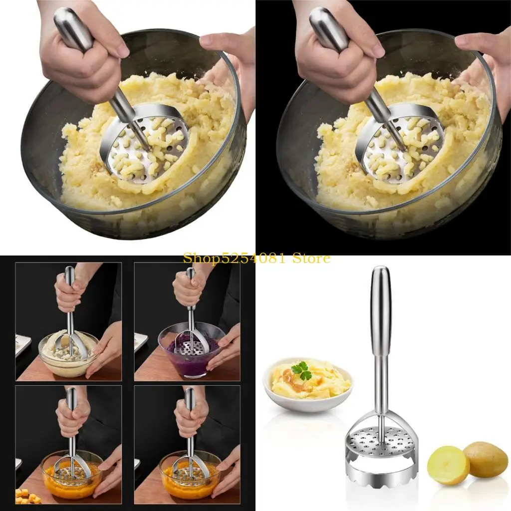 

Axyc с нажатой на картофель Smasher Smasher Masher Masher из нержавеющей стали картофельной картофель