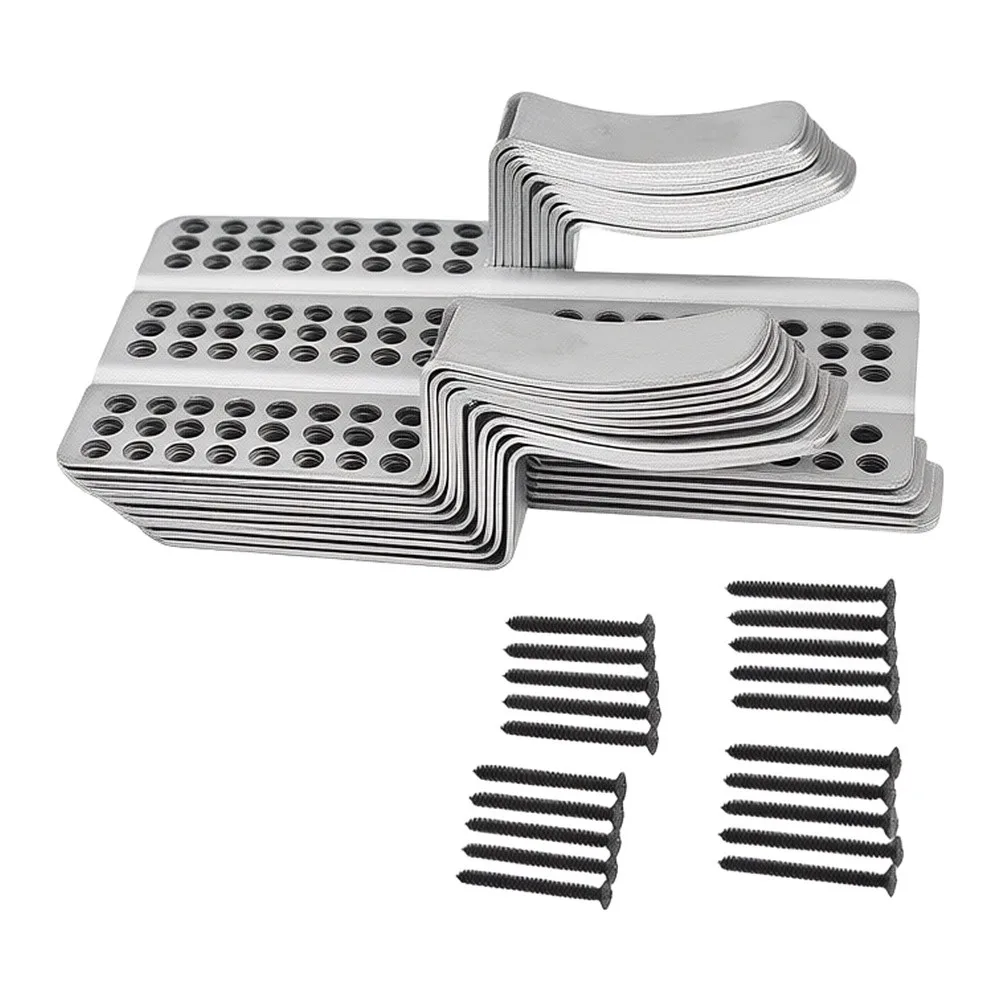 Drywall Fastener Clips1-10Pcs Drywall Repair Clips Wall Patch Kit With Screws For 1/2