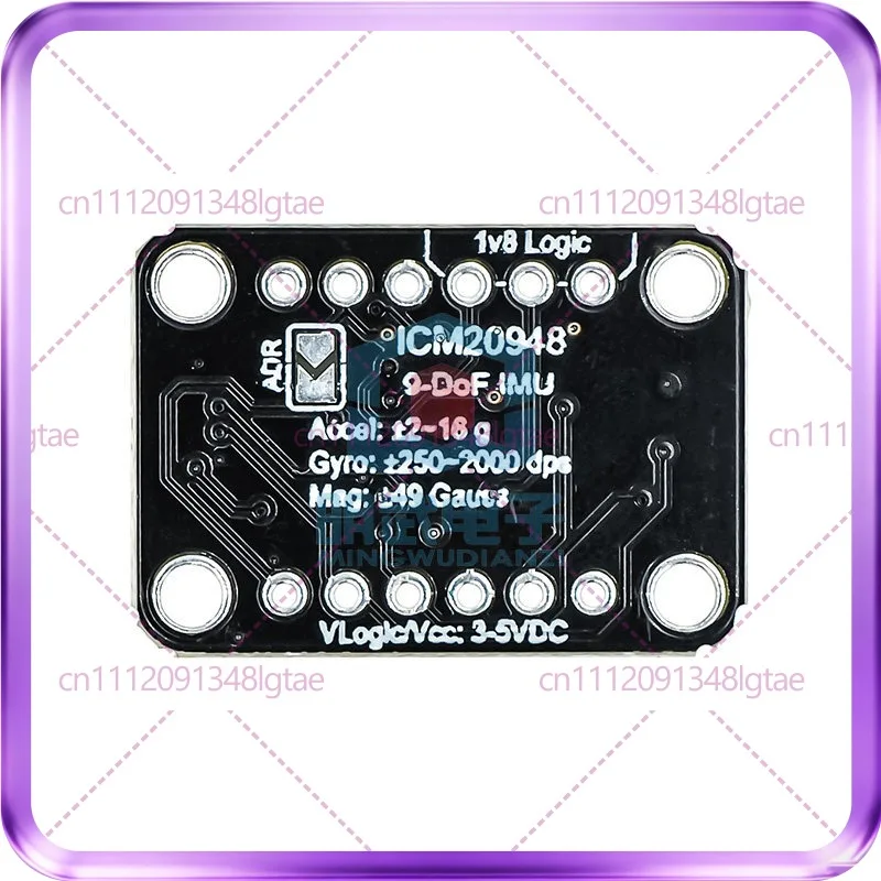 4554 TDK InvenSense ICM-20948 9-DoF IMU - STEMMA QT / Qwiic