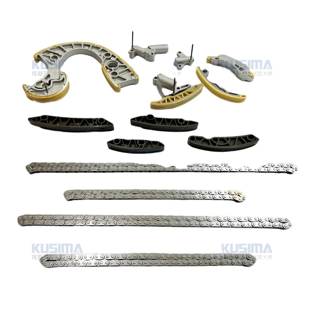【Premium Quality Daria】Kit Timing Chain Kit Tensioner Guide Kit for Q7 4.2 quattro BAR A8 4.2 C6 4.2 BAT BBK BHF 079109507Q