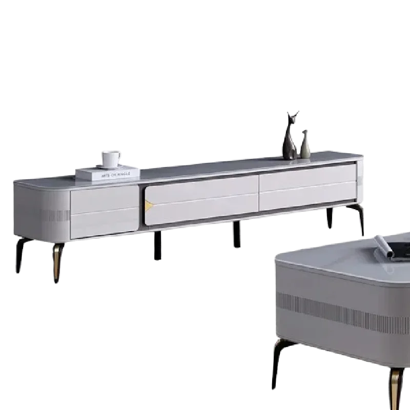 Coffee Luxury Tv Stand Wooden Living Room Entertainment Center Floating Unit Display Creative Archivadores Lounge Furniture