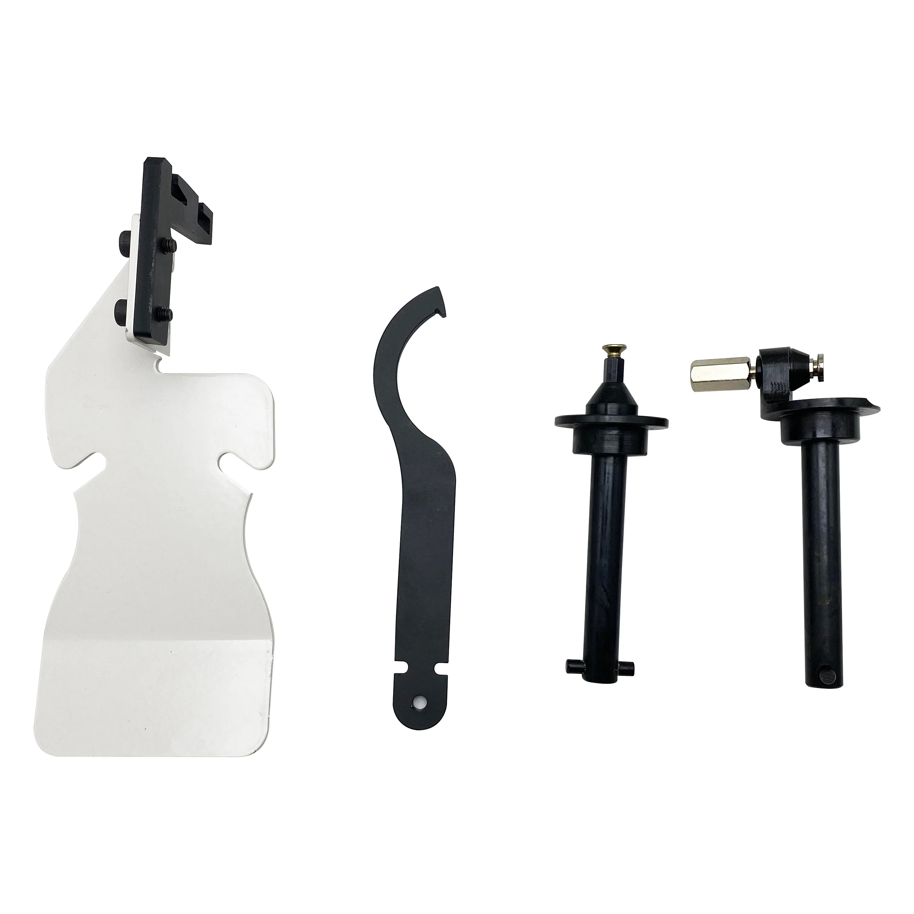 Adjustable Hand-held Fixture for Jewelry Setting with Aluminum Handle and Stone Seat Mounting Clamp