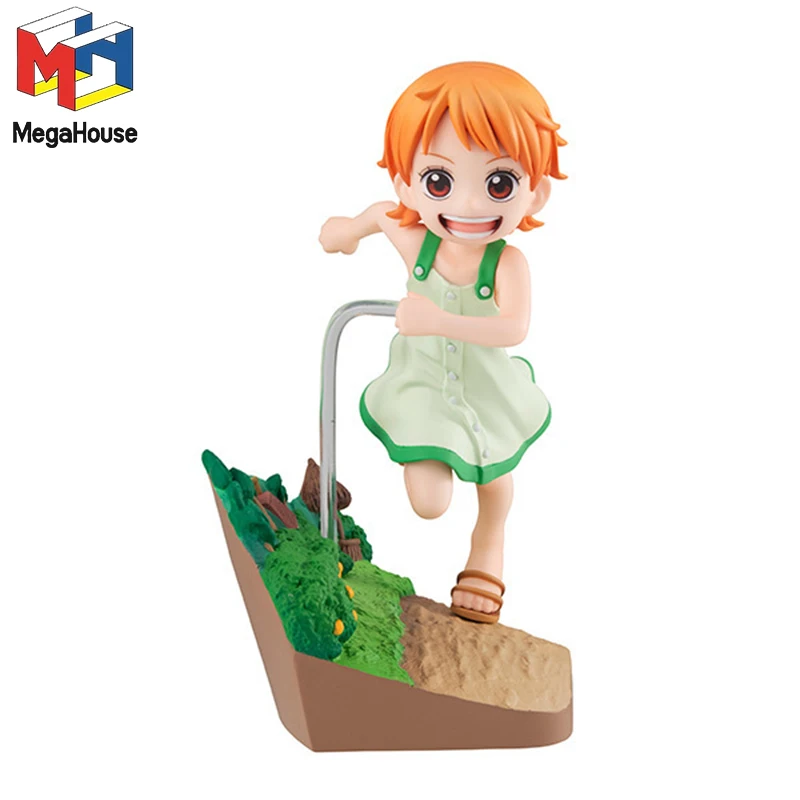 

Genuine Original Mega House G.E.M. Nami RUN!RUN!RUN! ONE PIECE Action Anime Figure Collectible Model Doll Statuette Ornament Toy