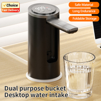 Foldable Water Dispenser Pump Electric Automatic Bucket Pump Type C Charging Long Battery Life for Home Outdoor Use