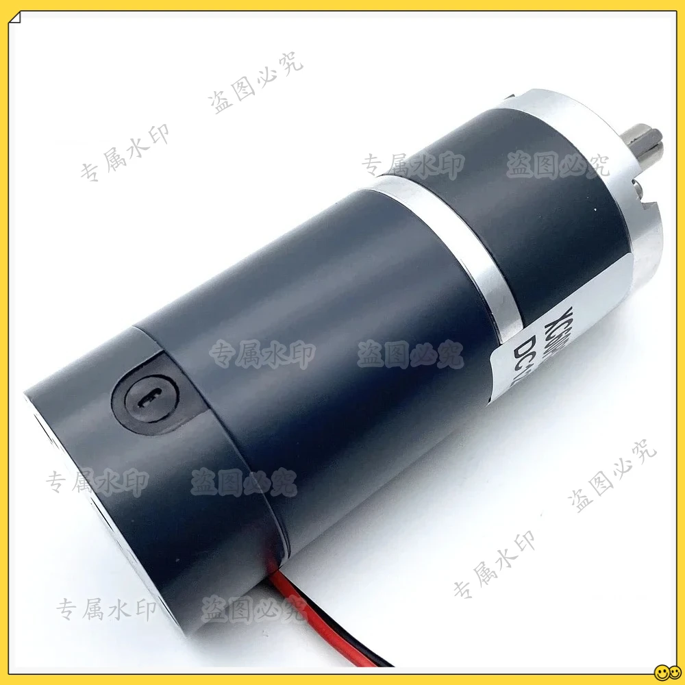 60MM Brushed Planetary Gear DC Motor 12V 24V CW/CCW High Power High Torque 60PG60S Shaft 12mm Keyway Motor