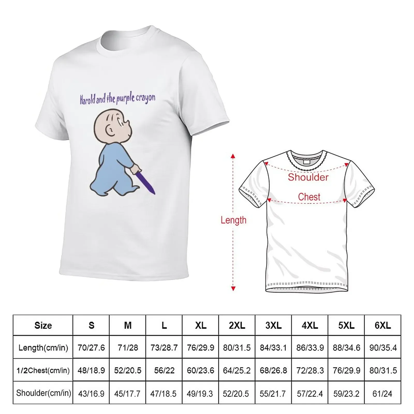 Harold and the purple crayon T-Shirt shirts graphic tees summer clothes cute clothes designer t shirt men