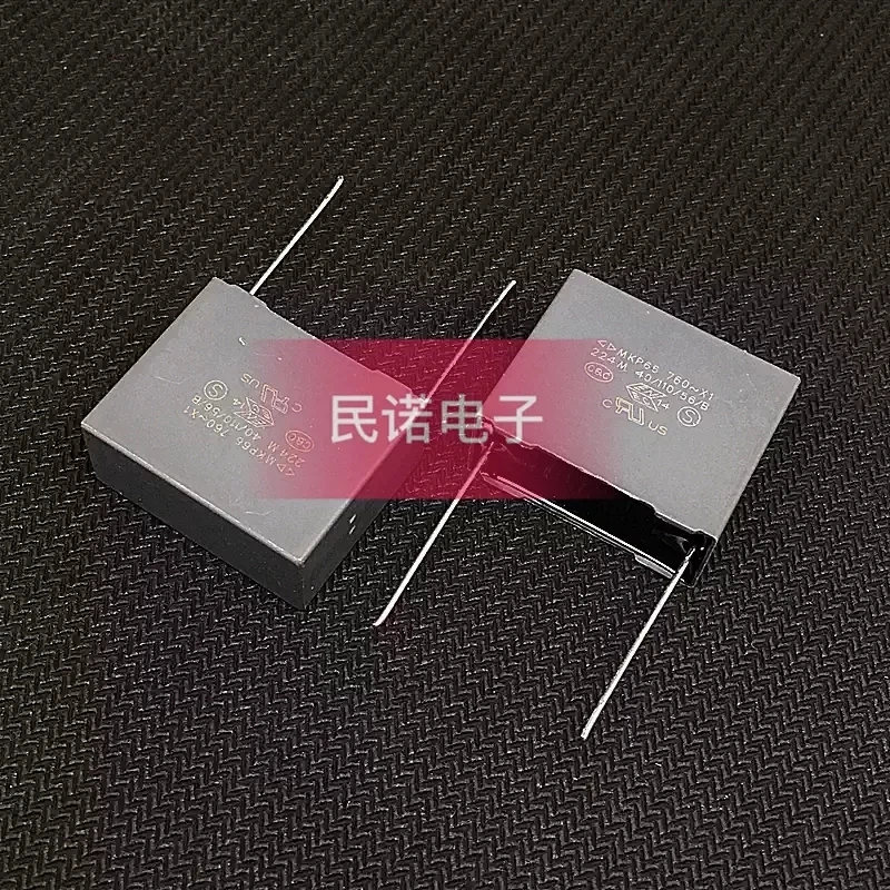 New Farah Safety Standard Capacitor MKP66 760VAC 0.22UF 760V 224 220NF Pin Distance 22.5