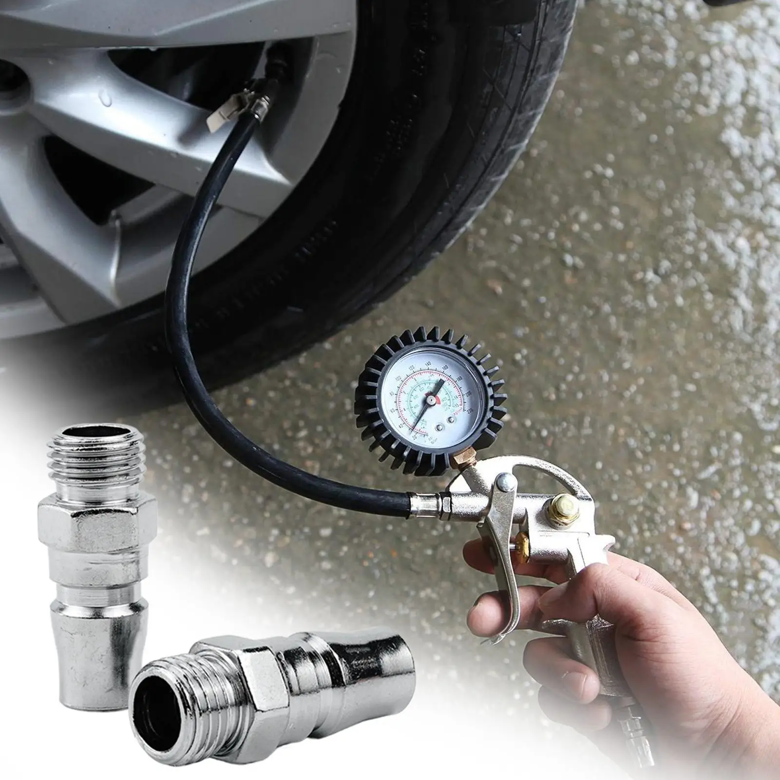 PNEUMATIC Air อุปกรณ์เครื่องมืออุตสาหกรรมประเภท C หมุนเครื่องมืออุปกรณ์ชายและหญิงปลั๊ก QUICK RELEASE คอมเพรสเซอร์นิวเมติก
