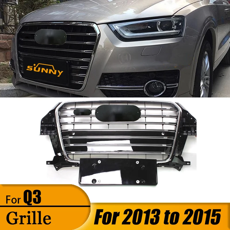 

Suitable for 2013-2015 Audi A3 modification RS3 honeycomb center mesh A3 upgrade front bar air intake grille