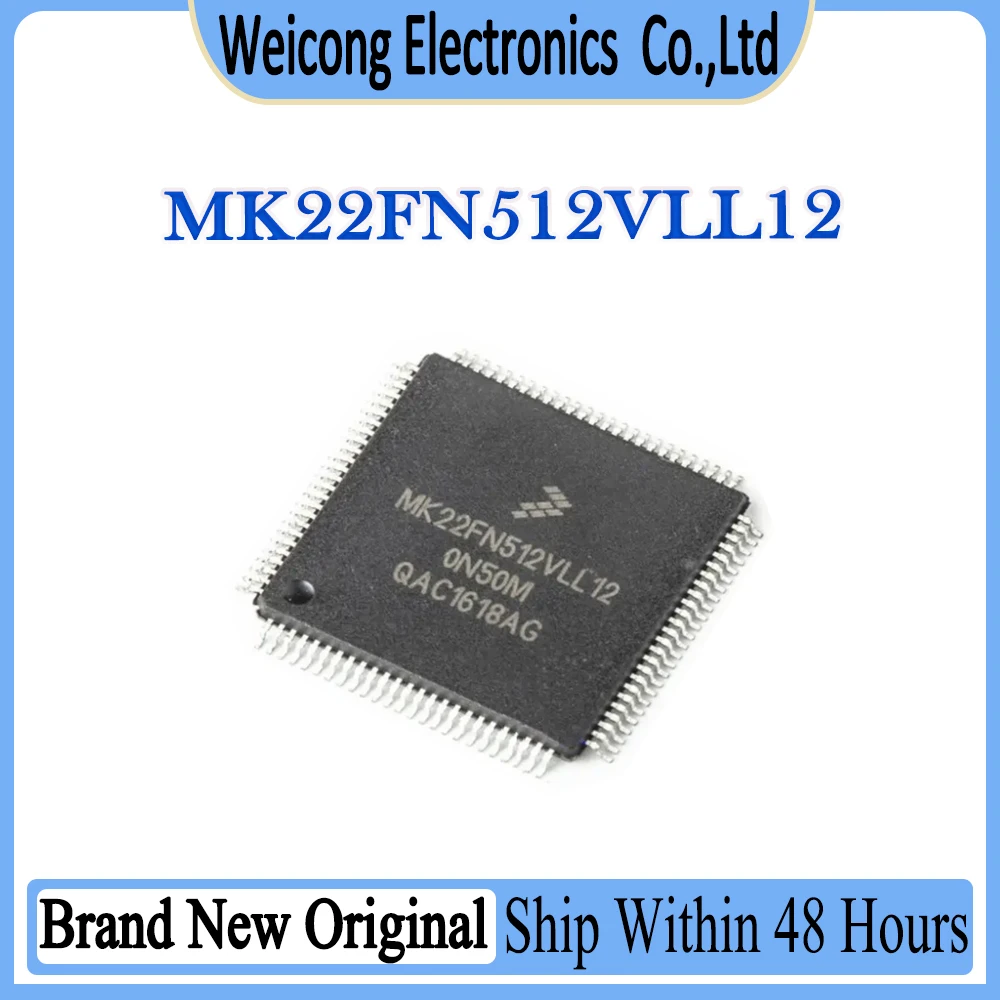 MK22FN512VLL12 MK22FN512VLL MK22FN512 MK22FN MK22F MK22 IC Chip LQFP-100