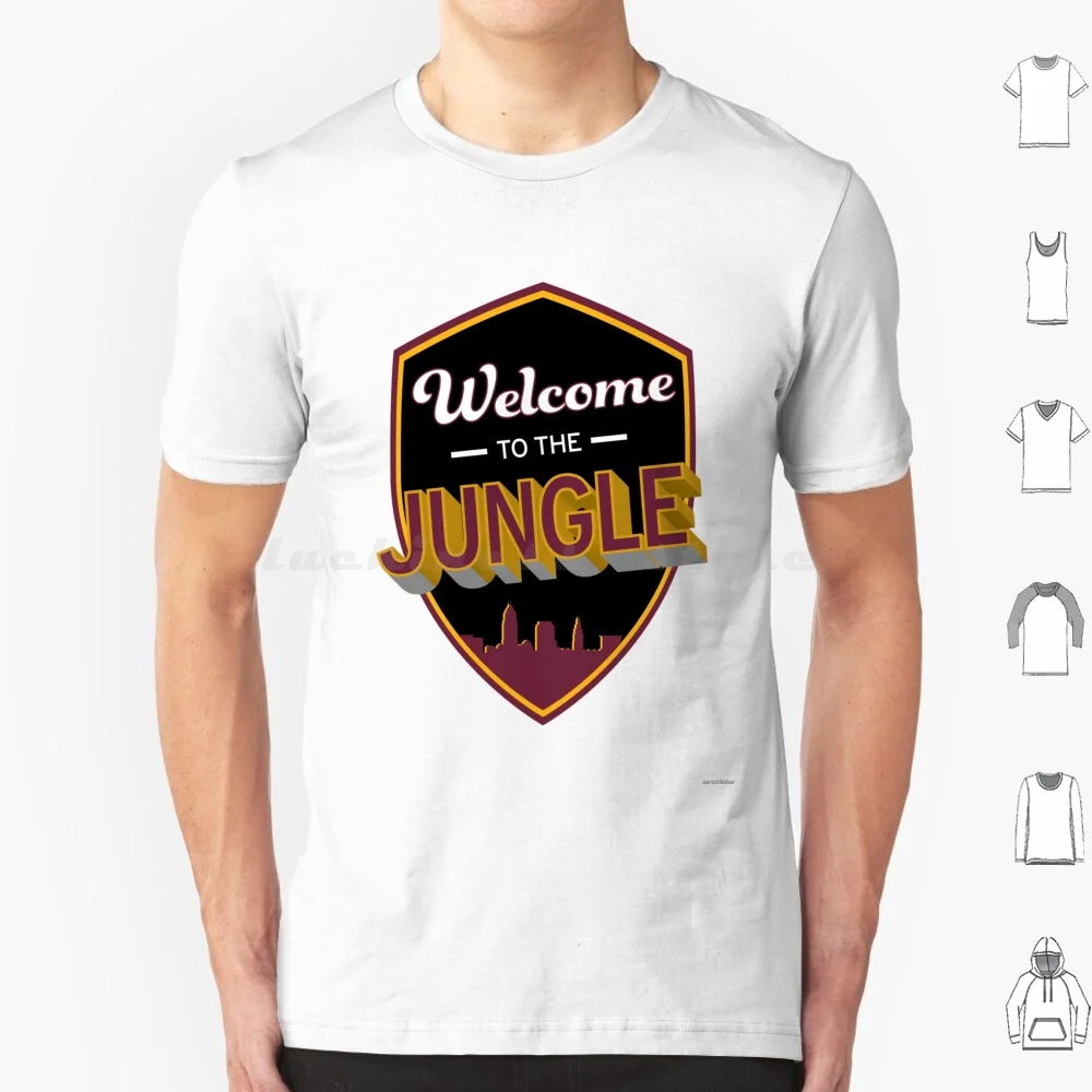 Welcome To The Jungle T Shirt Men Women Kids 6xl Jungle Basketball James Love