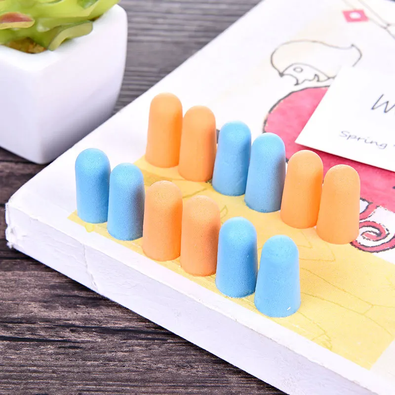 Soft Silicone Ear Plugs Sound Insulation Ear Protection Earplugs Anti Noise Snoring Sleeping Plugs For Travel Noise Reduction