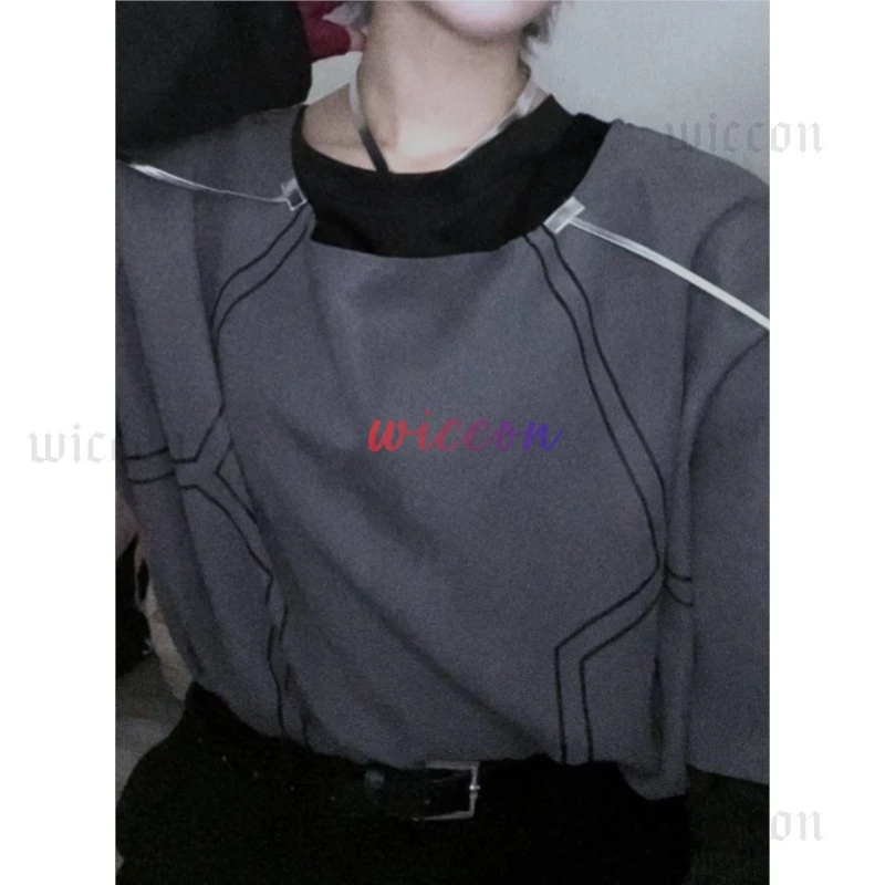 

Alien Stage R6 Cure Stage Till Cosplay Outfit Costume Wig Earrings Necklace Gloves Unisex Pants Halloween Performance Suit