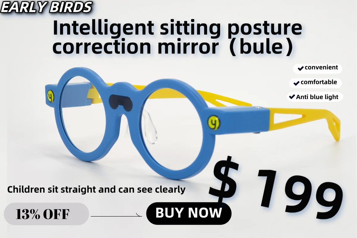 2026 New  AI Smart Glasses Eye Protection Posture Corrector Effective Myopia Prevention Eyewear For Teenagers Kids Student - view 4