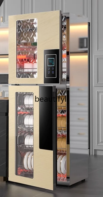 

Disinfection cabinet Vertical stainless steel large-capacity commercial hotel kitchen, disinfection cupboard household