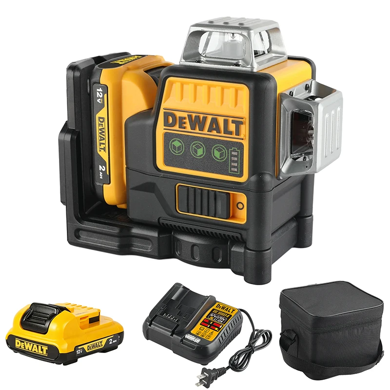 DeWalt Battery laser level DW089LG laser 12 Lines 360 laser measuring tool construction laser Degree Professional Laser