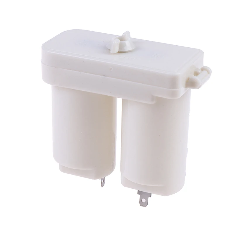 

Double Compartments Universal Battery Box for Gas Water Heater Accessories Parts Plastic Double Battery Case(white)