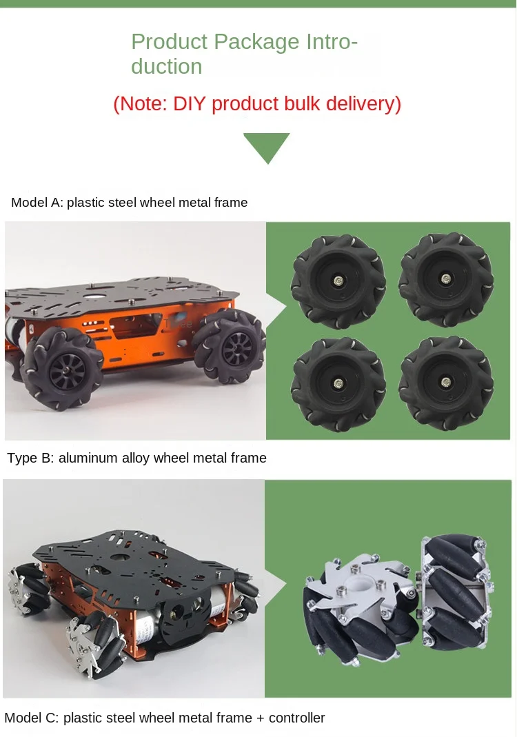 8-20Kg Load RC Tank Smart Mecanum Wheel Robot Car for Arduino Robot DIY Kit with 12V Encoder Motor Ps2 Handle Project Starter