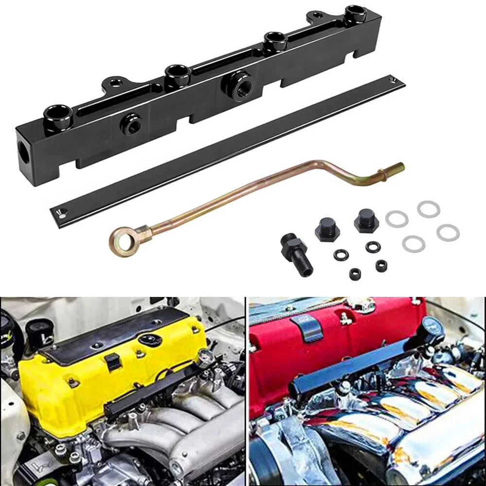 자동차 터보 연료 레일 키트, 혼다 시빅 FD K20 K20A2 K20Z1 K20A3 용, 알루미늄 대용량 연료 레일 자동차 액세서리