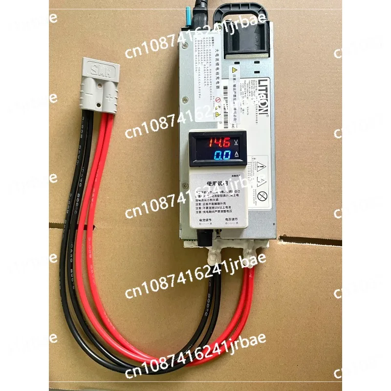 Adjustable Charger, Ternary Lithium Battery, Programmable Voltage Regulating Single Cell, 60A Output, with Wire Clip