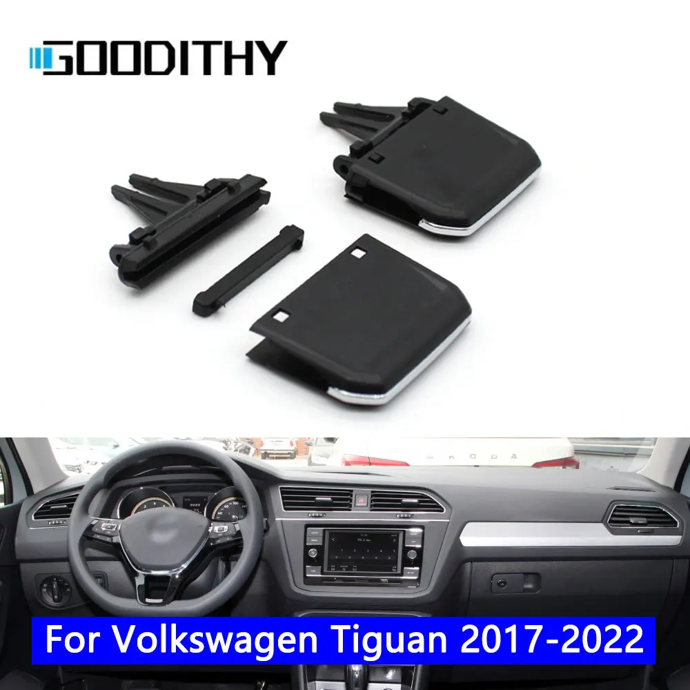 

1PC Car Front Dashboard Air Conditioner AC Vent Grille Tab Clip Slider Repair Kit For VW Volkswagen Tiguan 2017-2022