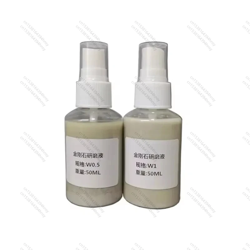 LOLO 50ml Liquido abrasivo per sospensione diamantata 0,18 ~ 40 um Analisi metallografica Fluido lucidante Liquido schiarente per gioielli in metallo