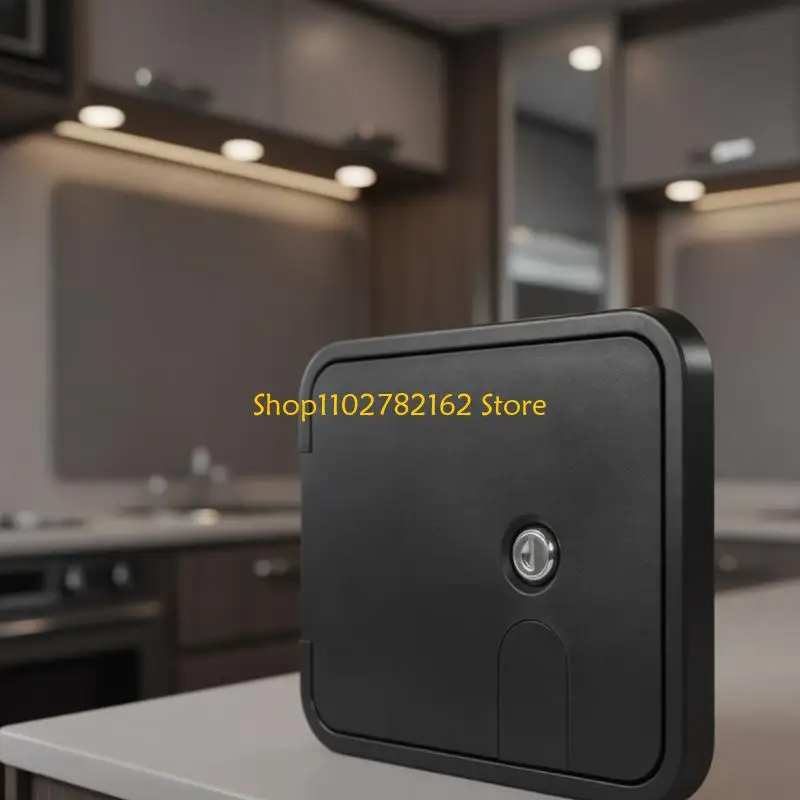 547B Universal RVs Electric Power Cord Cable Hatches Cover Plastic For Easy Installation And Long Lasting Performances