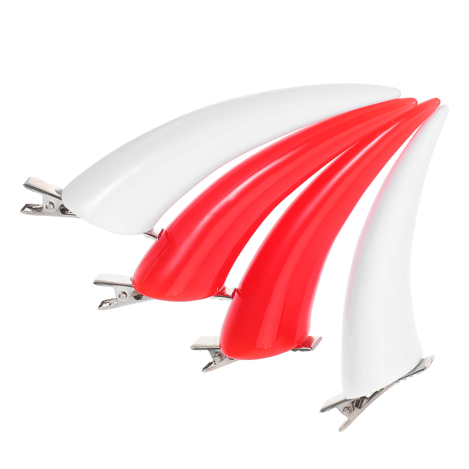 

2 Pairs Halloween Hair Clips Cosplay Costume Accessories Headgear Plastic