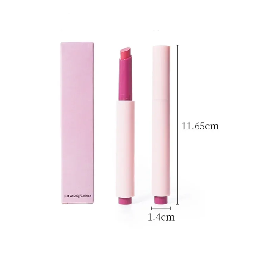 Private Label 6colors Pressd Bobo Lipstick Pen Matte Long Lasting Hydrating Moisturizing Non Stick Cup Lightweight Lipstick Bulk