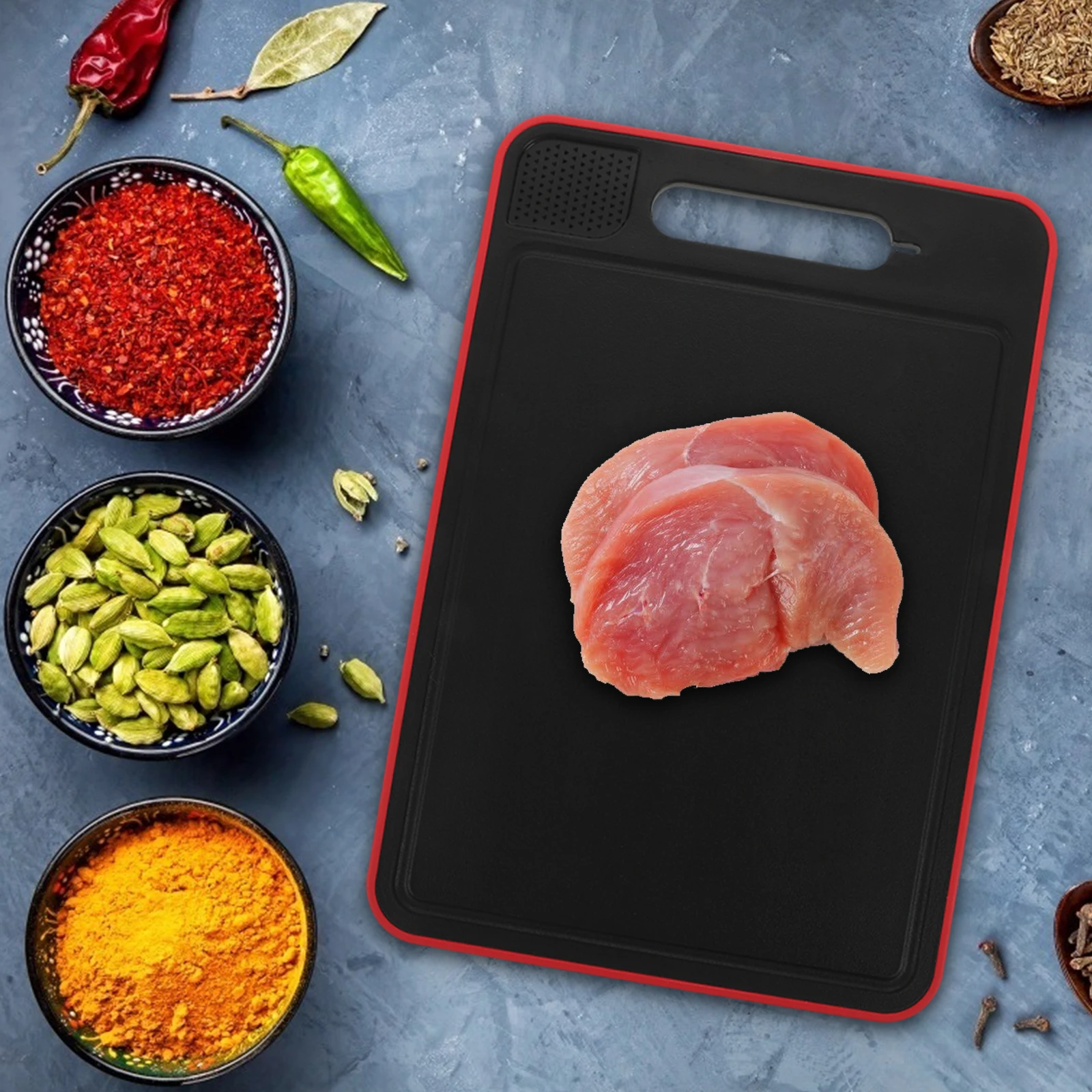 

Double Sided Cutting Board Reasonably Priced Thawing Ceramics Hanging Home Use Defroster Plate for Meat Aluminium Alloy