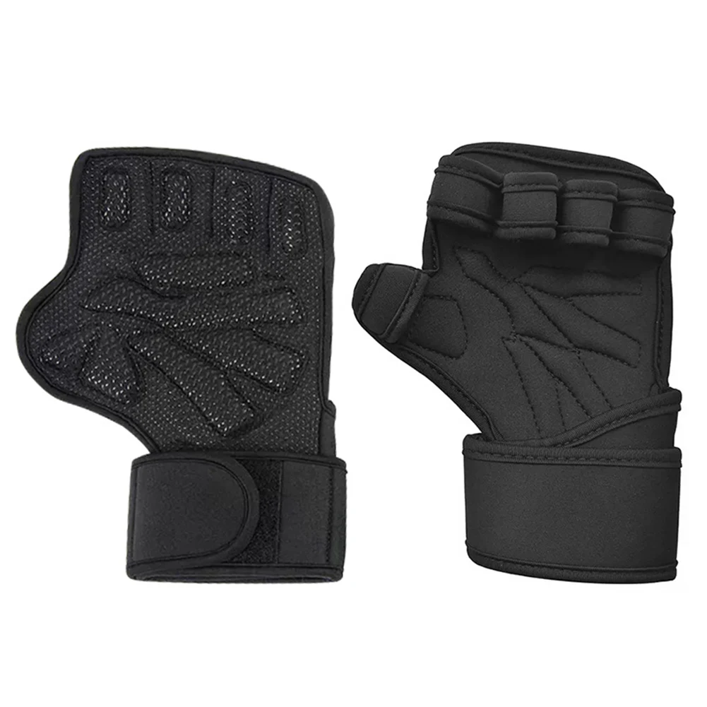 

Weight Lifting Training Gloves with Wrist Support Workout Gloves Adjustable Neoprene Gym Gloves Non Slip for Men Women