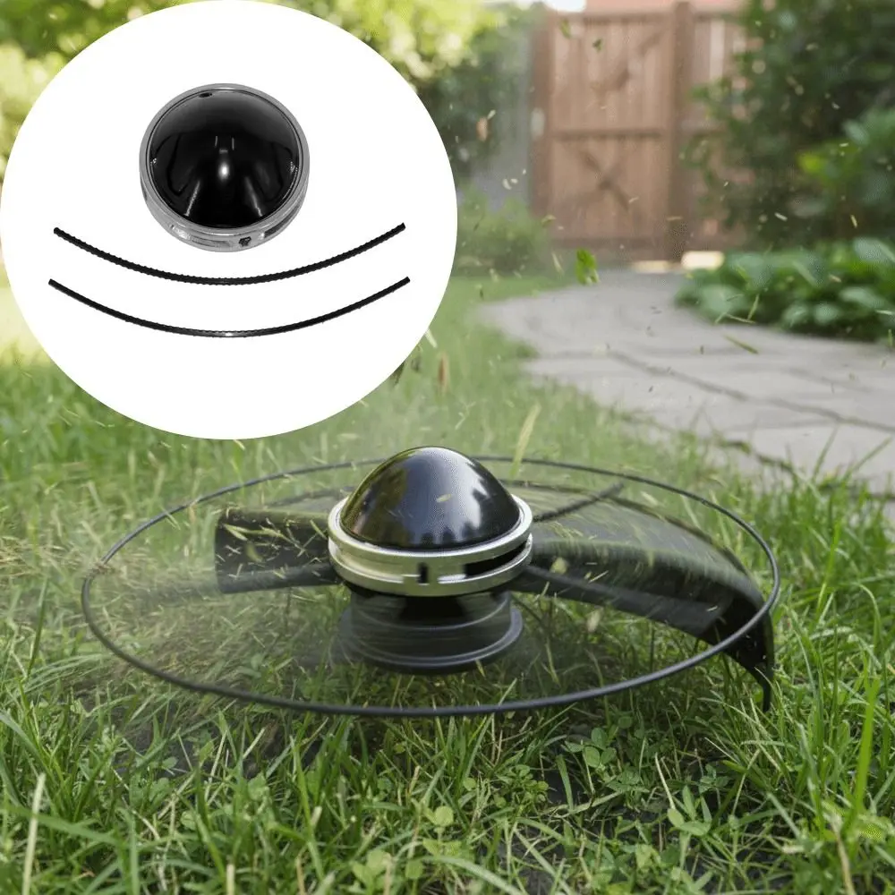 Aluminum Construction Replacement Cutting Head Heavy-duty Metal Innovative Design Grass Trimmer Head Plastic Components