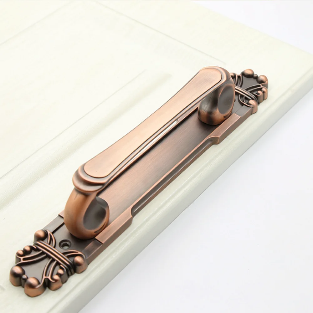 มือจับประตูโลหะวินเทจ สีบรอนซ์ - Vintage Furniture Hardware Replacement บทวิจารณ์และราคา
