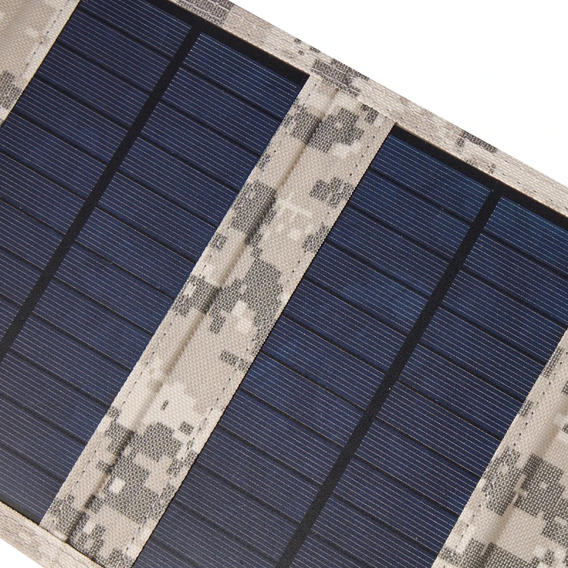 100W 80W Foldable Solar Panel 6-Fold, 10Wh USB 5V DC Solar Charger, Portable Power Bank for Camping Hiking Outdoor