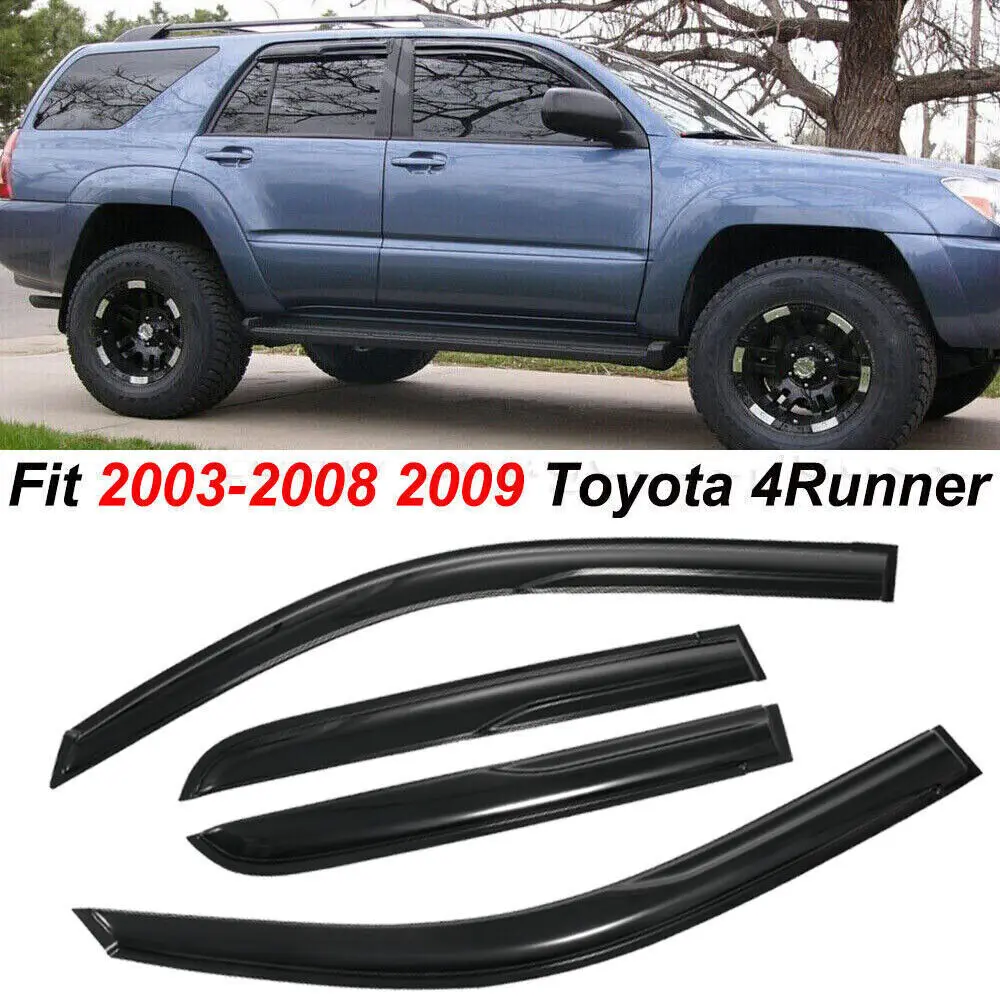 

Дефлекторы окон (ветровики) для Toyota 4Runner 2004-2009 годов