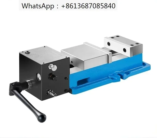 6 inch pneumatic Oil pressure hydraulic vise milling machine angle-fixing type heavy-duty machining center flat vise quick vise