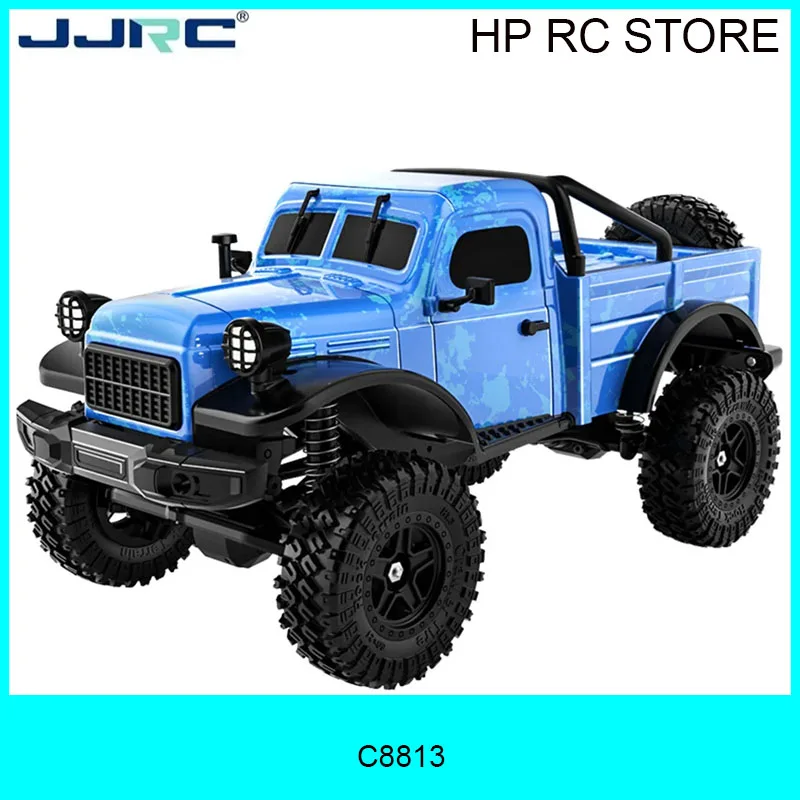 

JJRC C8813 1:18 Full Scale RC Simulation Jeep Model 2.4G 4WD Remote Control Car Motor Climbing Off-Road Model Car Toys