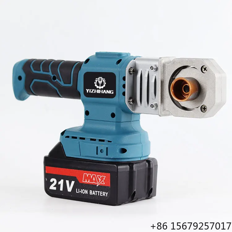 F 21V New Digital Portable Rechargeable Cordless Electronic Thermostatic Pipe Heating Fuser Plastic PPR Welding Hot Melt Machine
