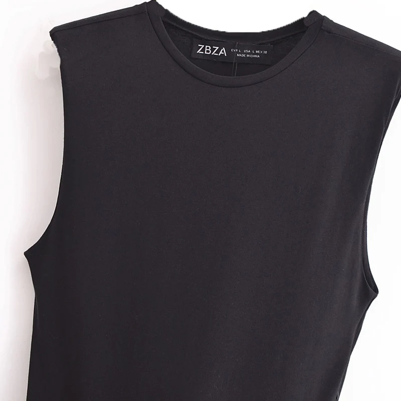 Vestido holgado plisado de retales de color caqui para mujer, vestido largo sin mangas con cuello redondo, vestido informal elegante para uso diario en la oficina para verano 2025