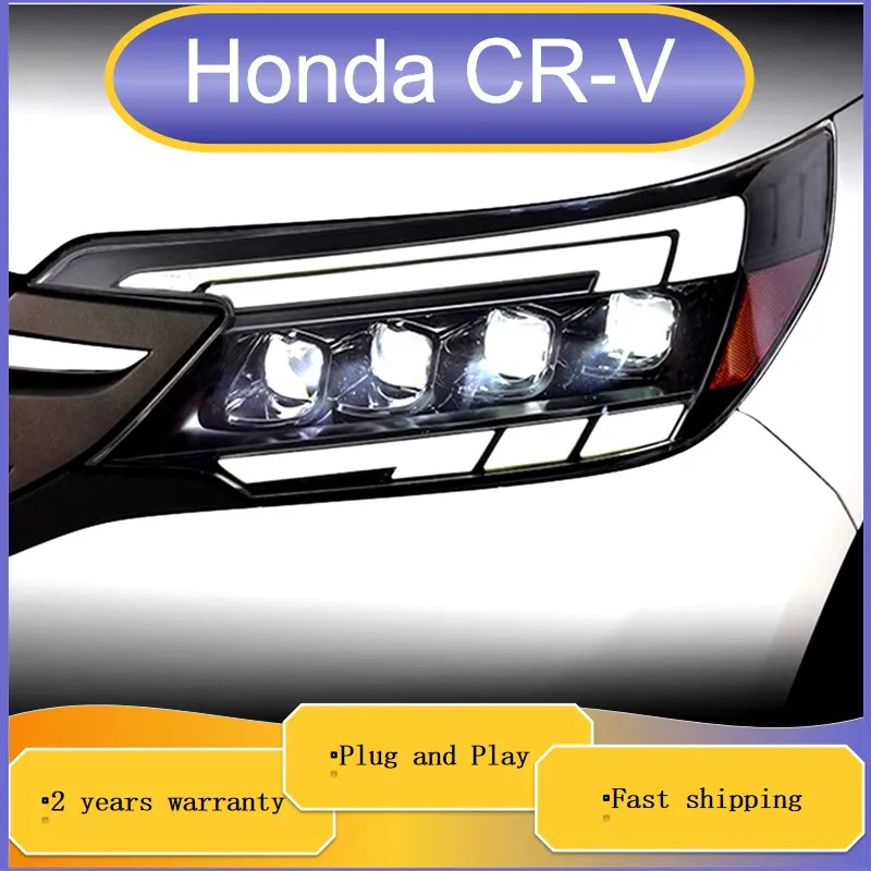 

Автомобильные аксессуары для Honda CRV передняя фара 2012-2014 Φ передняя фара DRL поворотный сигнал ближняя Дальний свет проектор Объектив