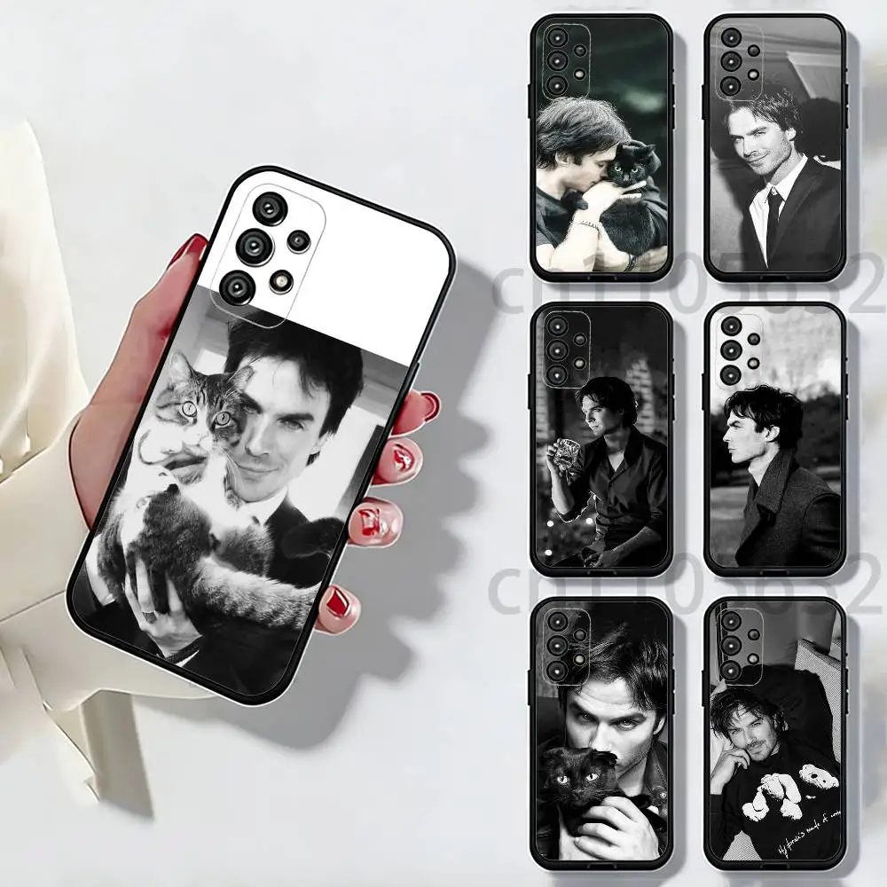 I-Ian Joseph-S Somerhalder Phone Case For Samsung Galaxy A13,21s,22,31,32,52,53,71,80,A91 Soft Black Shell