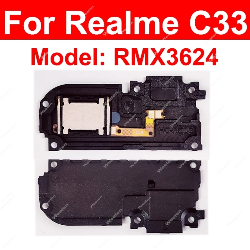 Speaker Buzzer For Realme C30 C30S C33 C35 C51 C53 C55 Bottom Louder Speaker Buzzer Sound Loudspeaker Ringer Parts