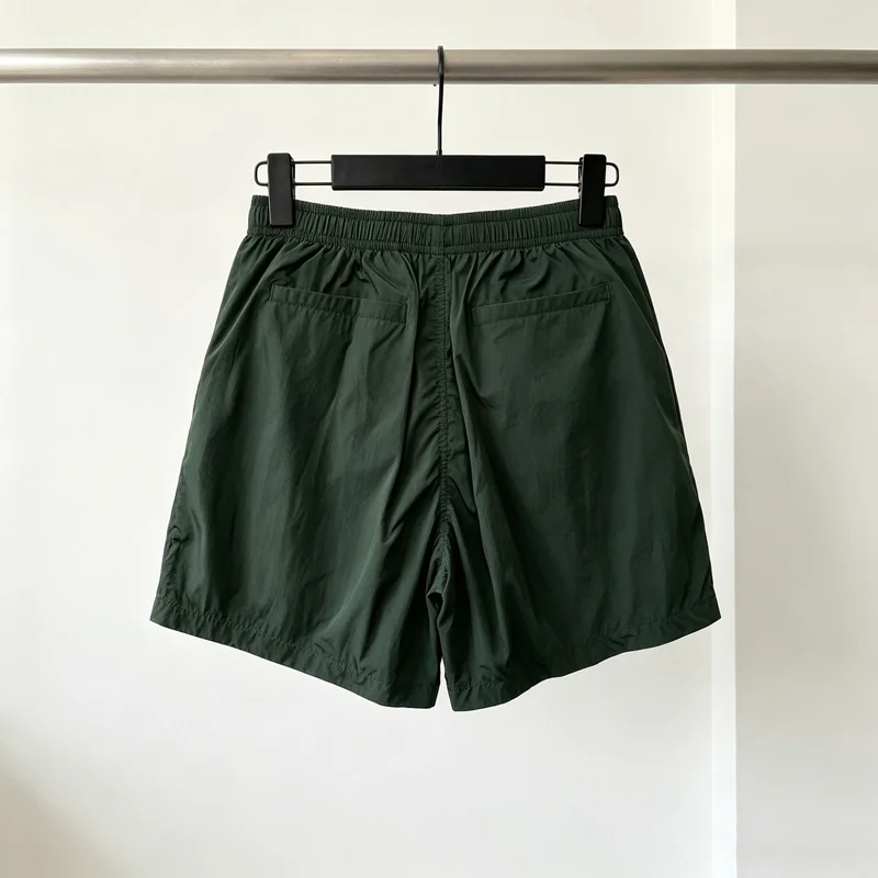 Nylon Waterproof Madness Shorts Embroidery Label MDNS Shortpants Jorts Men Women Loose Drawstring Beach Short Pants Breeches