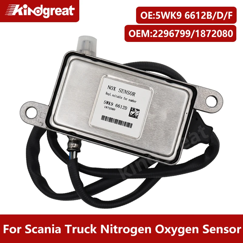 

Nox Sensor fit for Scania Truck Car 24V Nitrogen Oxygen Sensor 5WK96612F 5WK96612D 5WK96612B 2020691 2296799 1872080 2247379